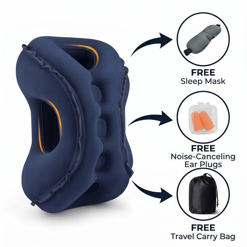 Lumrest™ Inflatable Travel Pillow